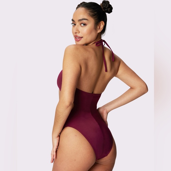 Parade Split Colour One Piece Swimsuit - Picture 3 of 4